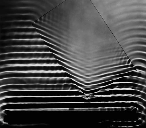 Wave Pattern with Glass Plate, 1958-61